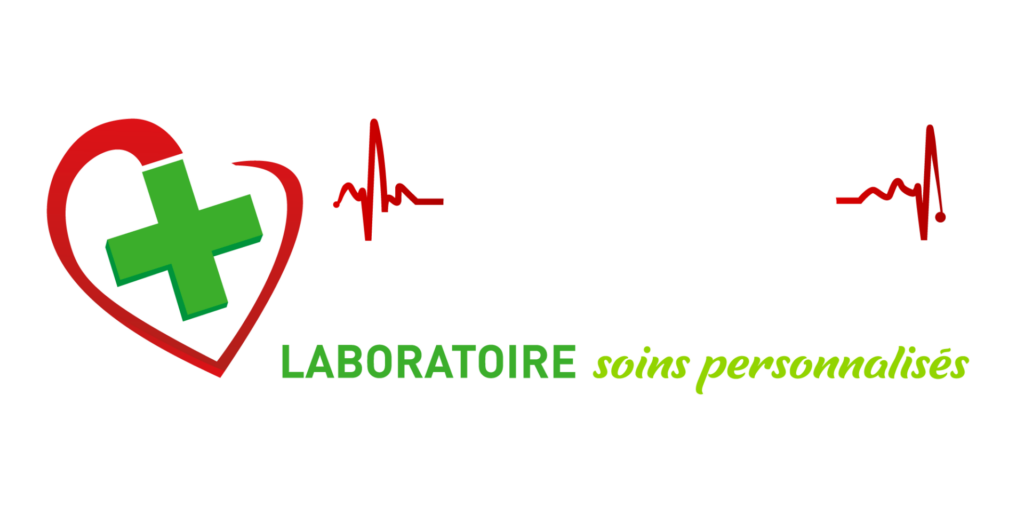 Clinique Infirmières + Laboratoire Soins Personnalisés (Logo - Blanc)